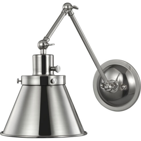 Hinton 1 Light 8.25 inch Swing Arm Light/Wall Lamp
