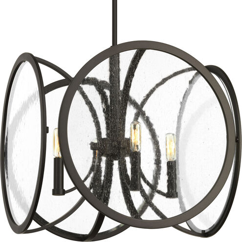 Captivate 4 Light 18 inch Graphite Pendant Ceiling Light, Design Series