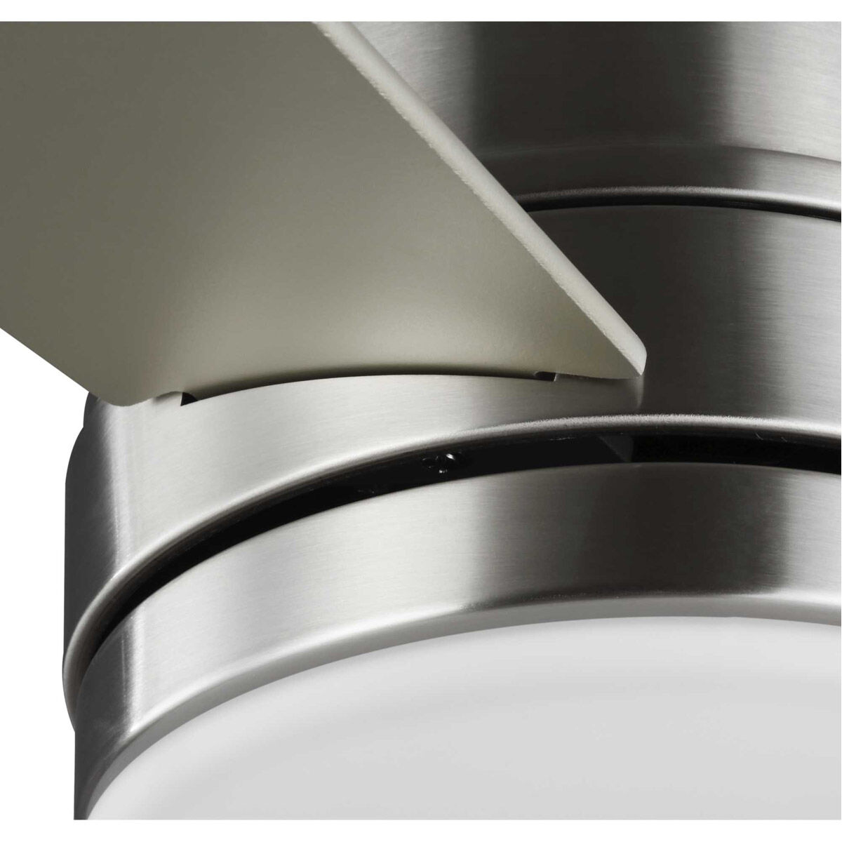 Trevina II 44 inch Brushed Nickel with Silver Blades Ceiling Fan, Progress LED