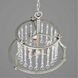 Desiree 3 Light 15.88 inch Silver Ridge Semi-Flush Mount Convertible Ceiling Light, Design Series