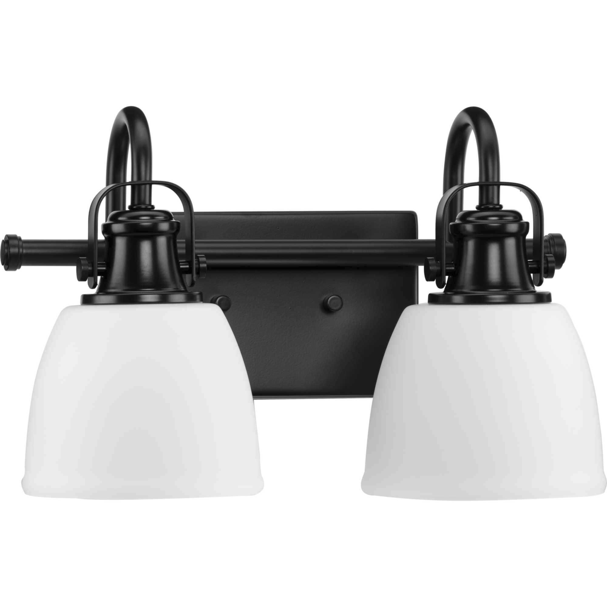 Preston 2 Light 14 inch Matte Black Vanity Light Wall Light