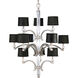 Roxbury 12 Light 33 inch Classic Silver Chandelier Ceiling Light