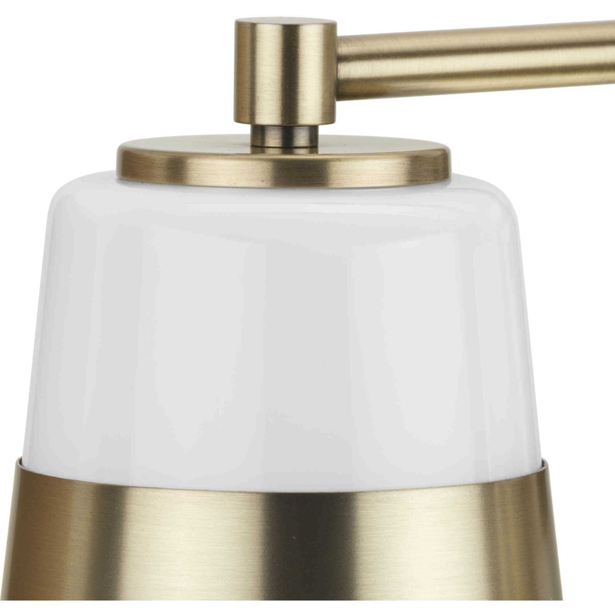 Haven 3 Light 24 inch Vintage Brass Bath Light Wall Light