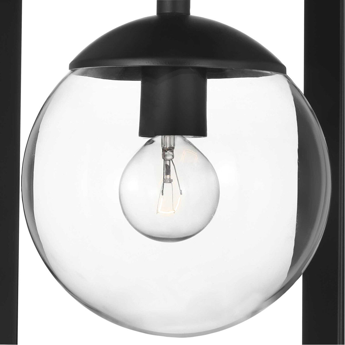 Atwell 2 Light 14 inch Matte Black Pendant Ceiling Light