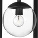 Atwell 2 Light 14 inch Matte Black Pendant Ceiling Light