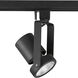 Alpha Trak 1 Light 120 Black High Tech Track Head Ceiling Light