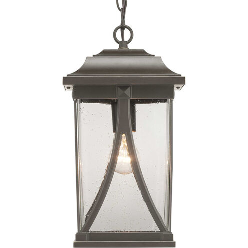Abbott 1 Light 8 inch Antique Bronze Outdoor Hanging Lantern