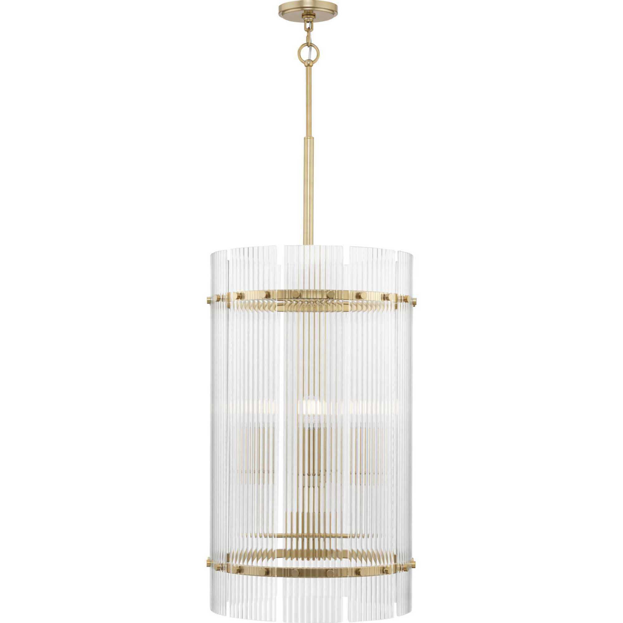 Seville 4 Light 17.87 inch Soft Gold Foyer Light Ceiling Light, Design Series