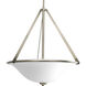 Moments 3 Light 22 inch Antique Nickel Hall & Foyer Ceiling Light