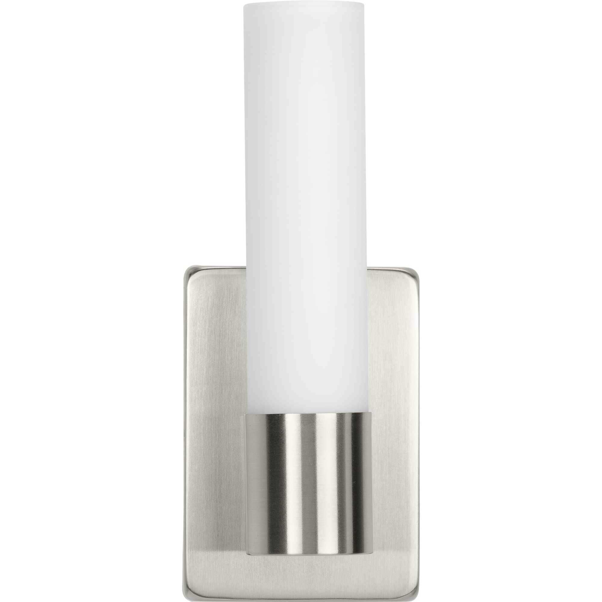 Blanco LED LED 5 inch Brushed Nickel ADA Wall Bracket Wall Light, Progress LED