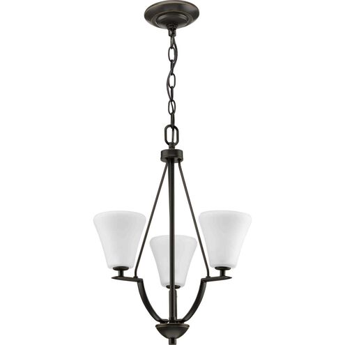 Bravo Collection 3-Light Antique Bronze Ceiling Fan Light Bravo Collection 3-Light Antique Bronze Ceiling Fan Light