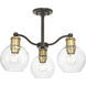 Hansford 3 Light 21 inch Antique Bronze Chandelier Ceiling Light