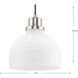 Garris 1 Light 8 inch Brushed Nickel Mini Pendant Ceiling Light