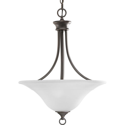 Trinity 3 Light 18 inch Antique Bronze Foyer Pendant Ceiling Light in Bulbs Not Included, Standard