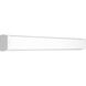 Linear Fluorescent Bath 2 Light 36 inch White Bath Vanity Wall Light