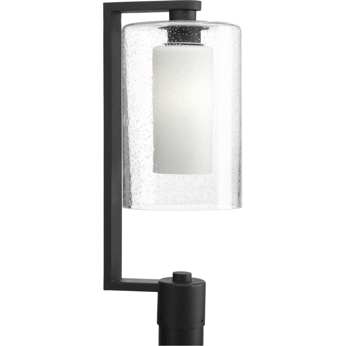 Compel 1 Light 21.63 inch Textured Black Outdoor Post Lantern