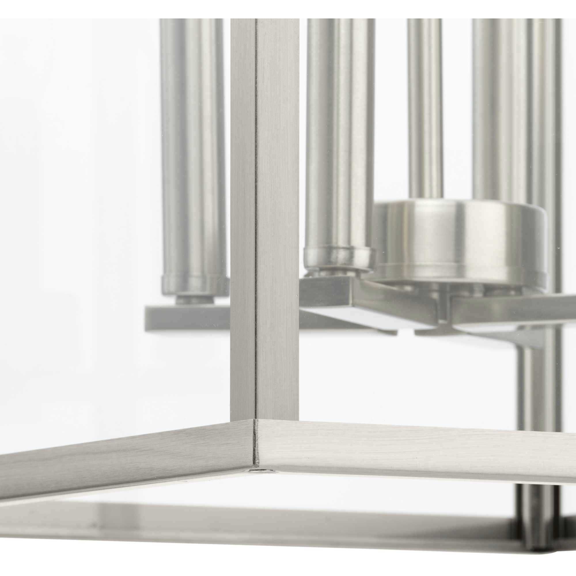 Hillcrest 4 Light 13 inch Brushed Nickel Foyer Light Ceiling Light