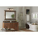 Bowman 3 Light 25 inch Matte Black Bath Vanity Wall Light