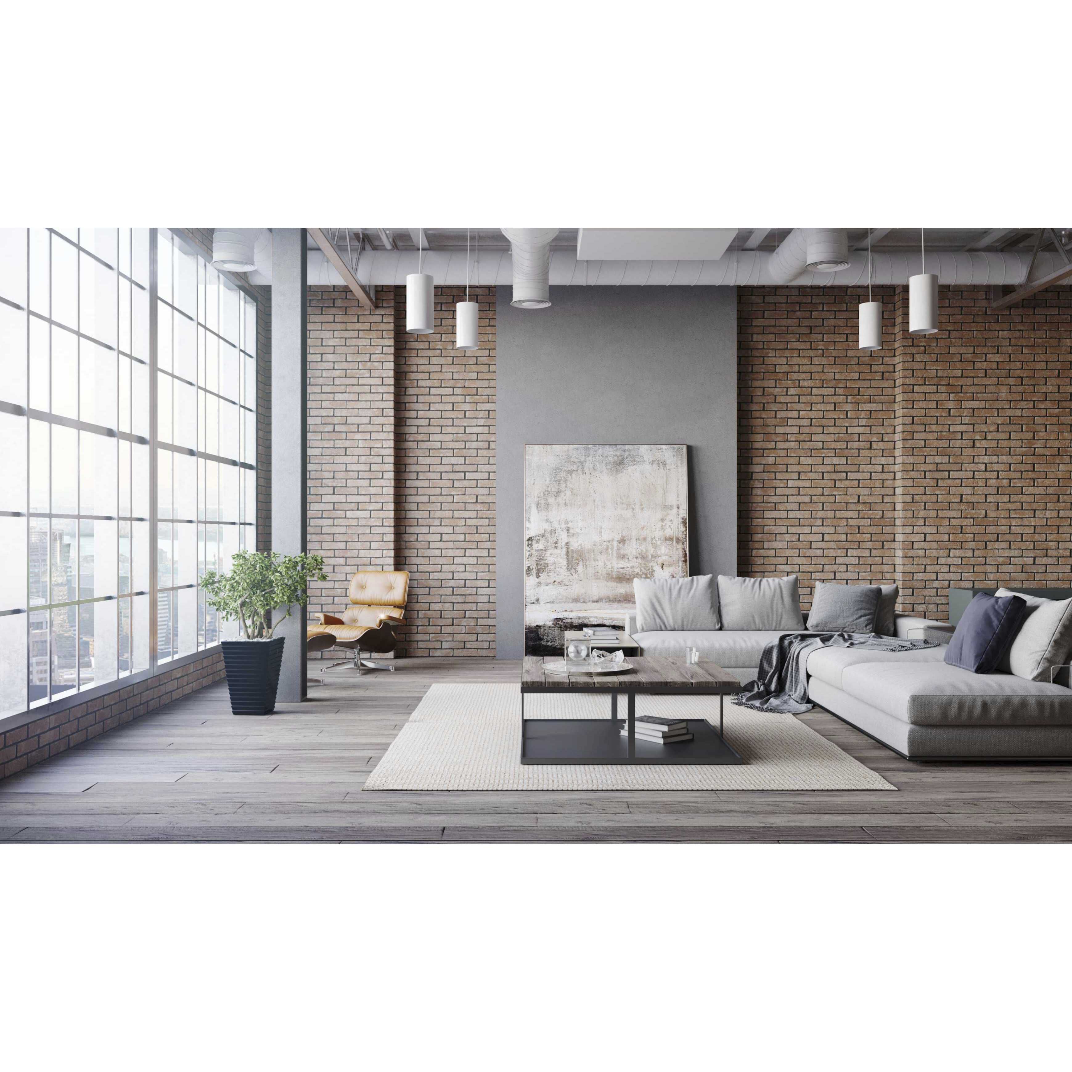 CYL RNDS 1 Light 6 inch White Outdoor Pendant