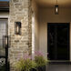 Shaw 1 Light 19.5 inch Textured Black Outdoor Wall Light