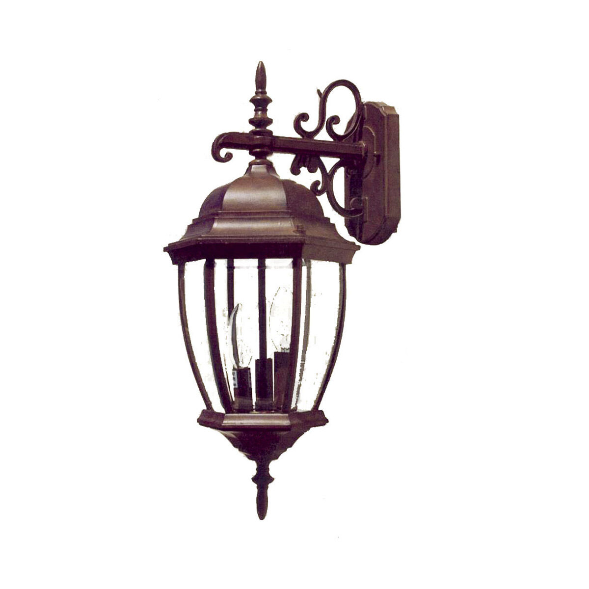 Wexford 3 Light 9.25 inch Outdoor Wall Light