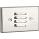 Indoor Step Light 120 1 watt Brushed Nickel Indoor Step Light, Progress LED
