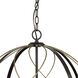 Brandywine 6 Light Antique Bronze Pendant Ceiling Light
