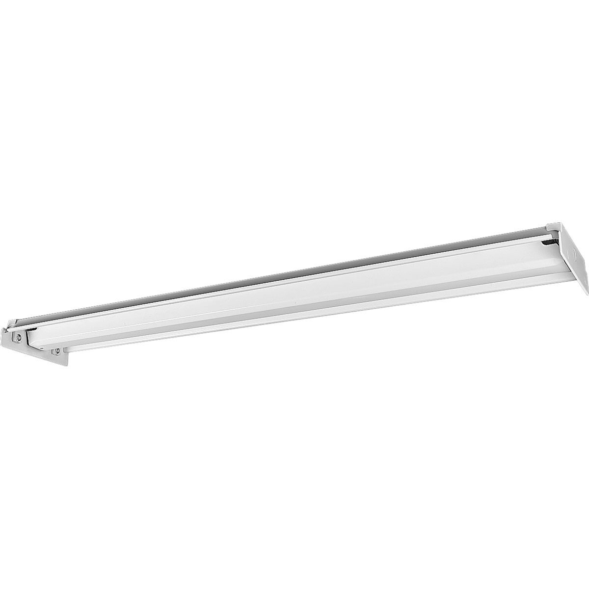 Modular Fluorescent 2 Light 15 inch White Flush Mount Ceiling Light