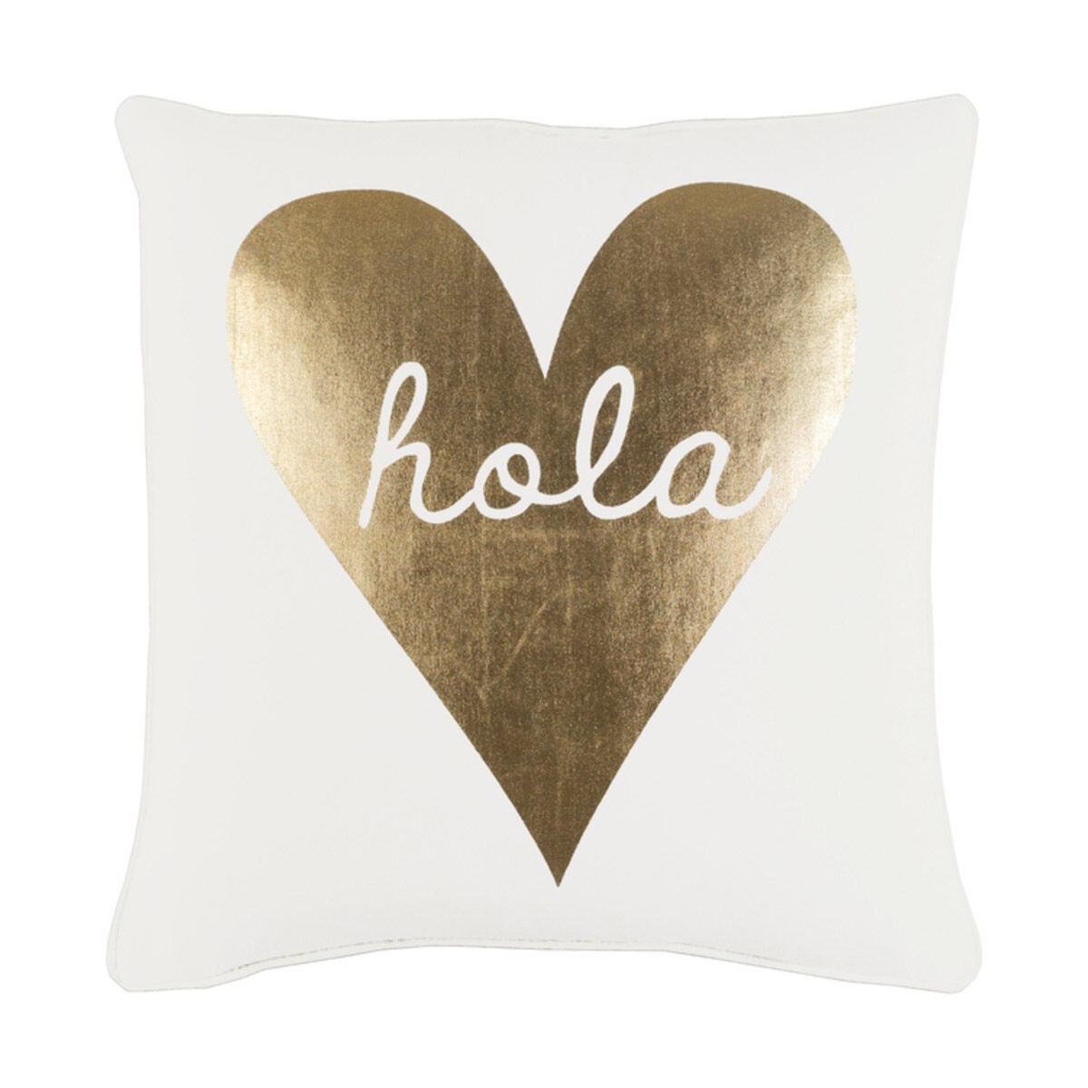 Glyph 18 X 18 inch Cream Pillow Kit, Square