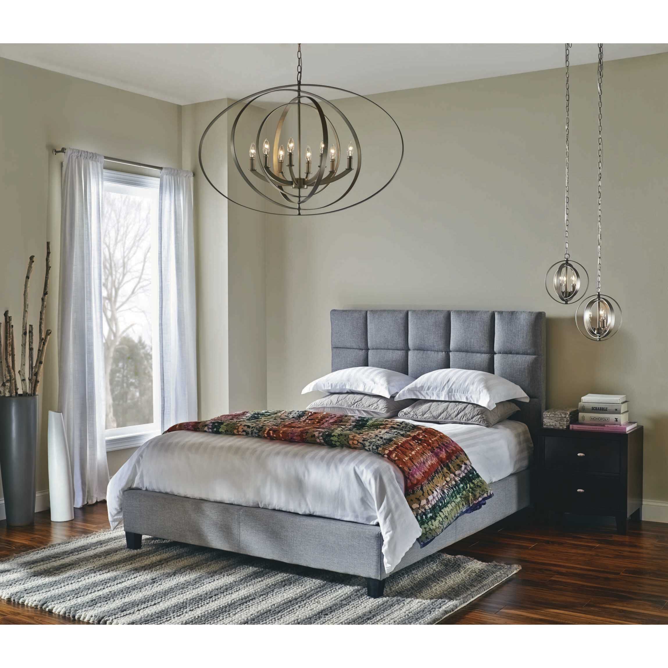 Equinox 3 Light 10.13 inch Burnished Silver Pendant Ceiling Light