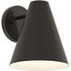 Mik 1 Light 8.75 inch Antique Bronze Outdoor Wall Light