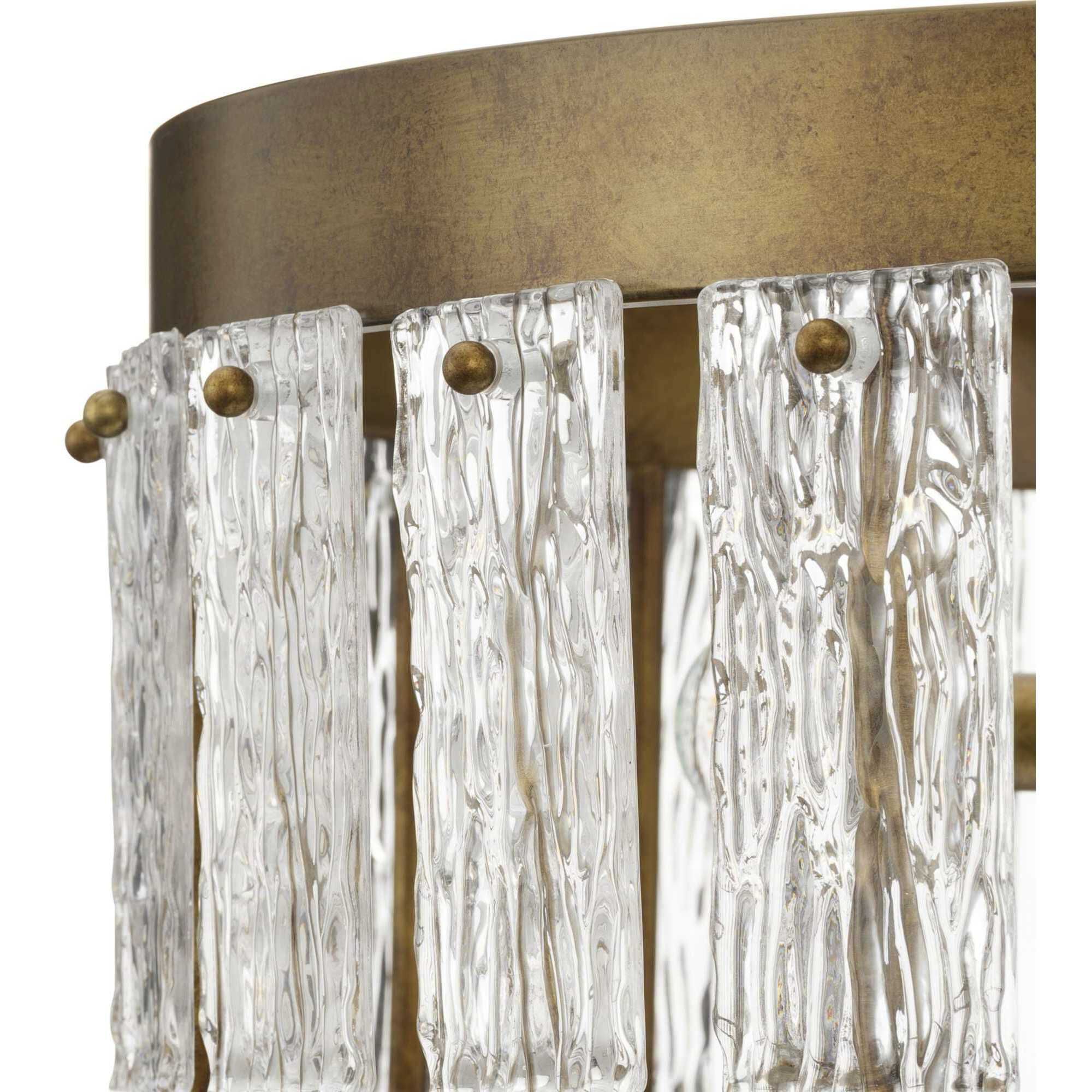 Chevall 9 Light 32 inch Gold Ombre Chandelier Ceiling Light, Design Series