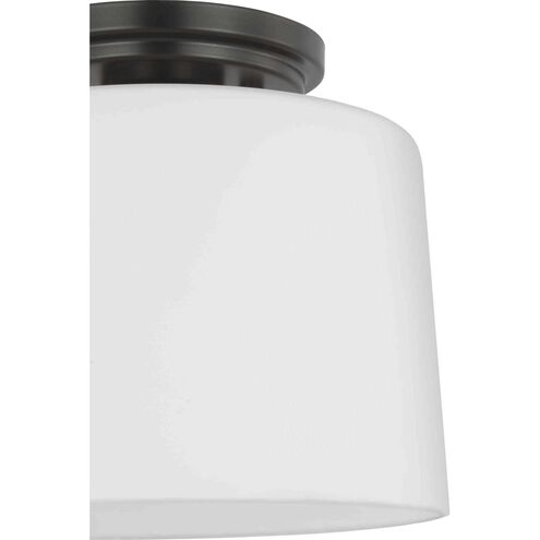 Adley 1 Light 8.62 inch Matte Black Flush Mount Ceiling Light