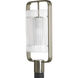 Coupe 1 Light 21 inch Brushed Nickel Outdoor Post Lantern