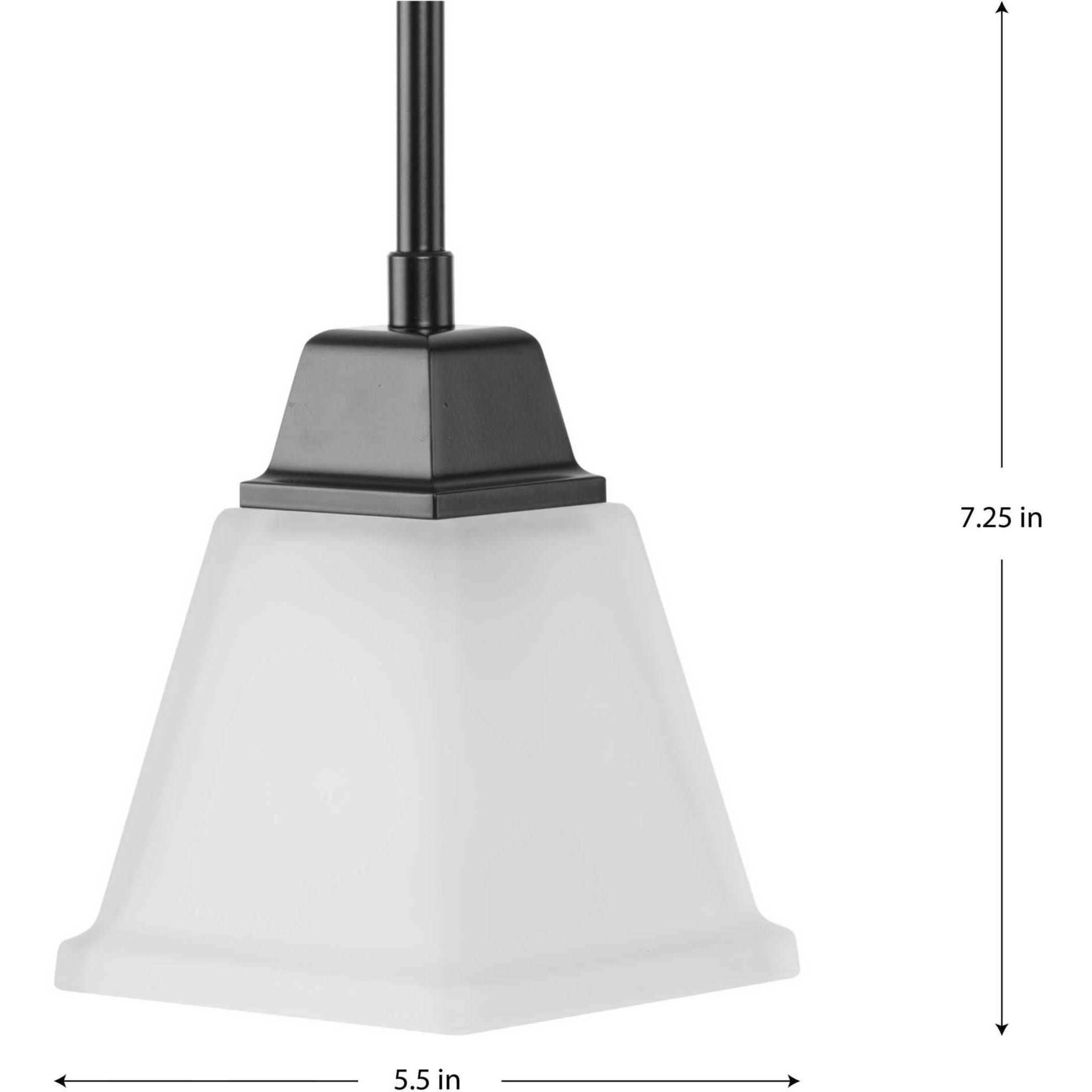 Clifton Heights 1 Light 5.5 inch Matte Black Mini Pendant Ceiling Light