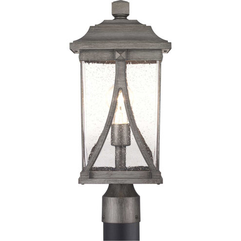 Abbott 1 Light 19 inch Antique Pewter Outdoor Post Lantern