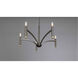 Draper 5 Light 25 inch Antique Bronze Chandelier Ceiling Light