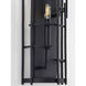 Torres 2 Light 8 inch Textured Black ADA Wall Sconce Wall Light, Design Series