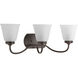 Keats 3 Light 24.38 inch Antique Bronze Bath Vanity Wall Light