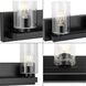 Goodwin 3 Light 21 inch Matte Black Vanity Light Wall Light