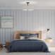 Inspire 3 Light 18 inch Antique Bronze Semi-Flush Mount Ceiling Light
