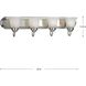 Alabaster Glass 4 Light 30 inch Brushed Nickel Bath Vanity Wall Light in Bulbs Not Included, Standard