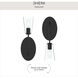 Jheni 1 Light 7 inch Matte Black Wall Sconce Wall Light
