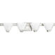 Sync 4 Light 33 inch Brushed Nickel Bath Vanity Wall Light