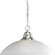 Pavilion 1 Light 20 inch Brushed Nickel Pendant Ceiling Light