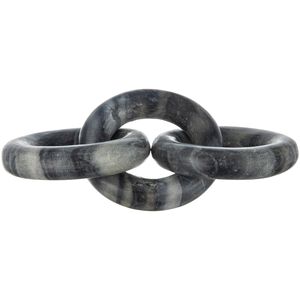 Anita Black Marble Chain