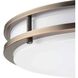 Abide LED LED 14 inch Urban Bronze Flush Mount Ceiling Light, Medium, Progress LED