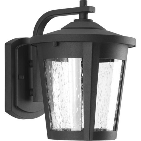East Haven LED LED 10 inch Textured Black Outdoor Wall Lantern, Medium, Progress LED