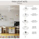 AirPro LED White Fan Light Kit