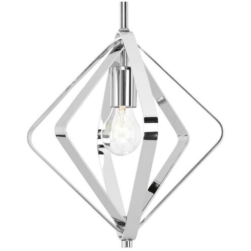 Renfrow 1 Light 12 inch Polished Chrome Pendant Ceiling Light